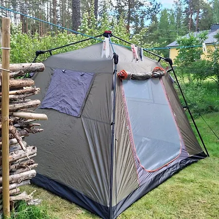 Luxury tent Rhinosauna *